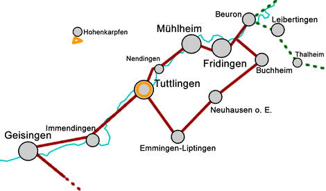 DonauHegauKunstweg Abschnitt 1 Landkreis Tuttlingen
