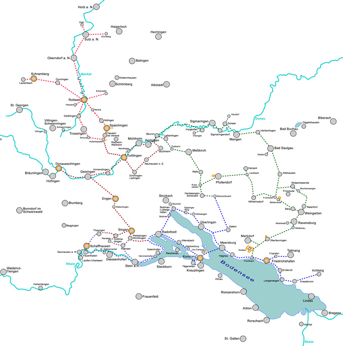 BodenseeKulturraum - Projektgebiet