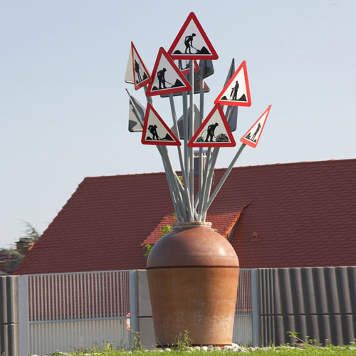 Achtung Bauarbeiten - Die Singener Variationen - Guido Nussbaum - dh2kn229