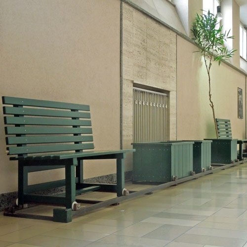 Local Park Express von Kirsten Mosher - SkulpTour Singen - dh2kn245