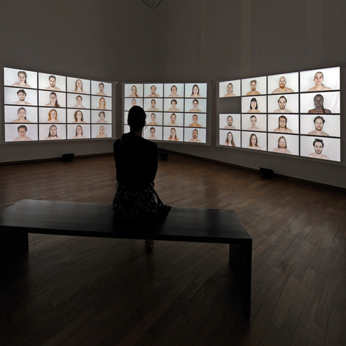 Museum zu Allerheiligen - hk1sh241 mit der Installation Breath von Alexandra Meyer