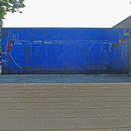 Majolika-Wandbild - Max Ackermann - ok2rv163