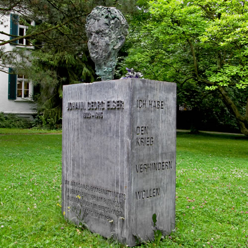 Mahnzeichen für Johann Georg Elser - Markus Daum - sk1kn286